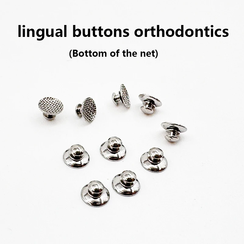 ± шт./упак. лыжный ортодонтия нижняя часть сетки/крылья ортодонтическая кнопка на