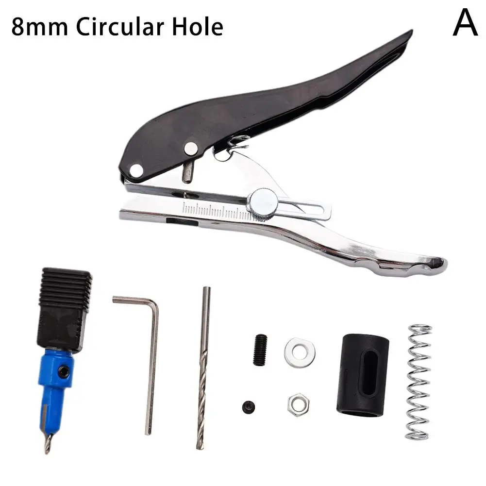 

KITPIPI Дырокол для карточек 8 мм Черный