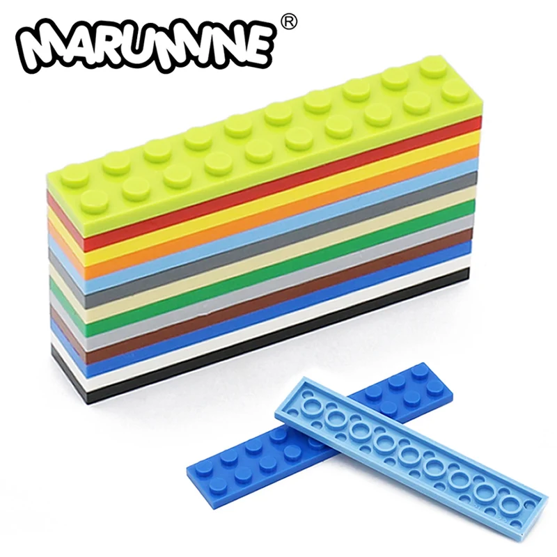Основание MARUMINE 2x10, детали кирпича MOC, 15 шт., классические строительные блоки, совместимые с 3832 сборными элементами, аксессуары «сделай сам»
