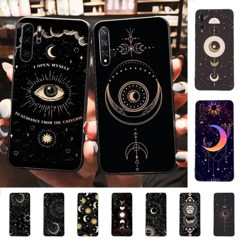 

Witches Moon Tarot Phone Case for Huawei P30 40 20 10 8 9 lite pro plus Psmart2019