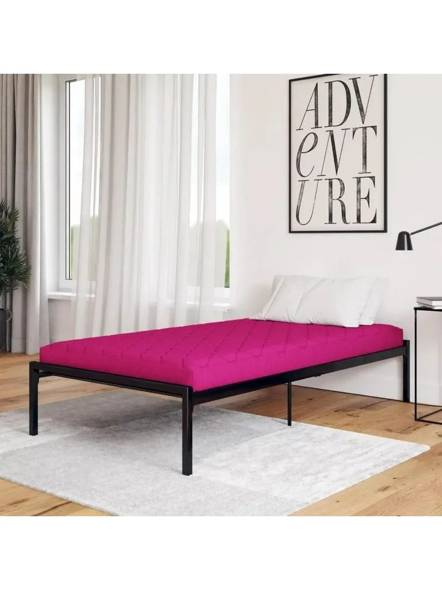 

6 Inch Thermobonded Polyester Filled Quilted Top Bunk Bed Mattress, Twin, Navy