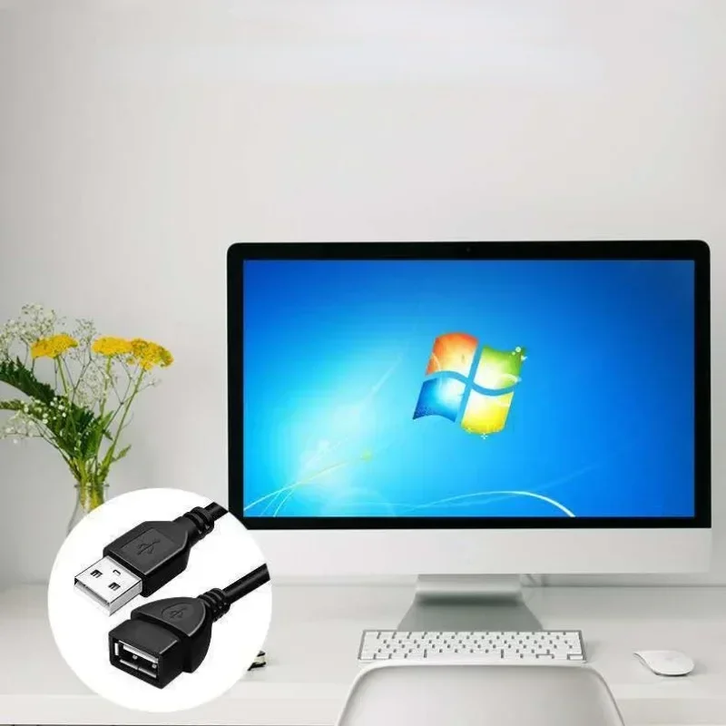 Кабель-удлинитель USB 2.0 0 6 м/1 5 м Проводная линия передачи данных