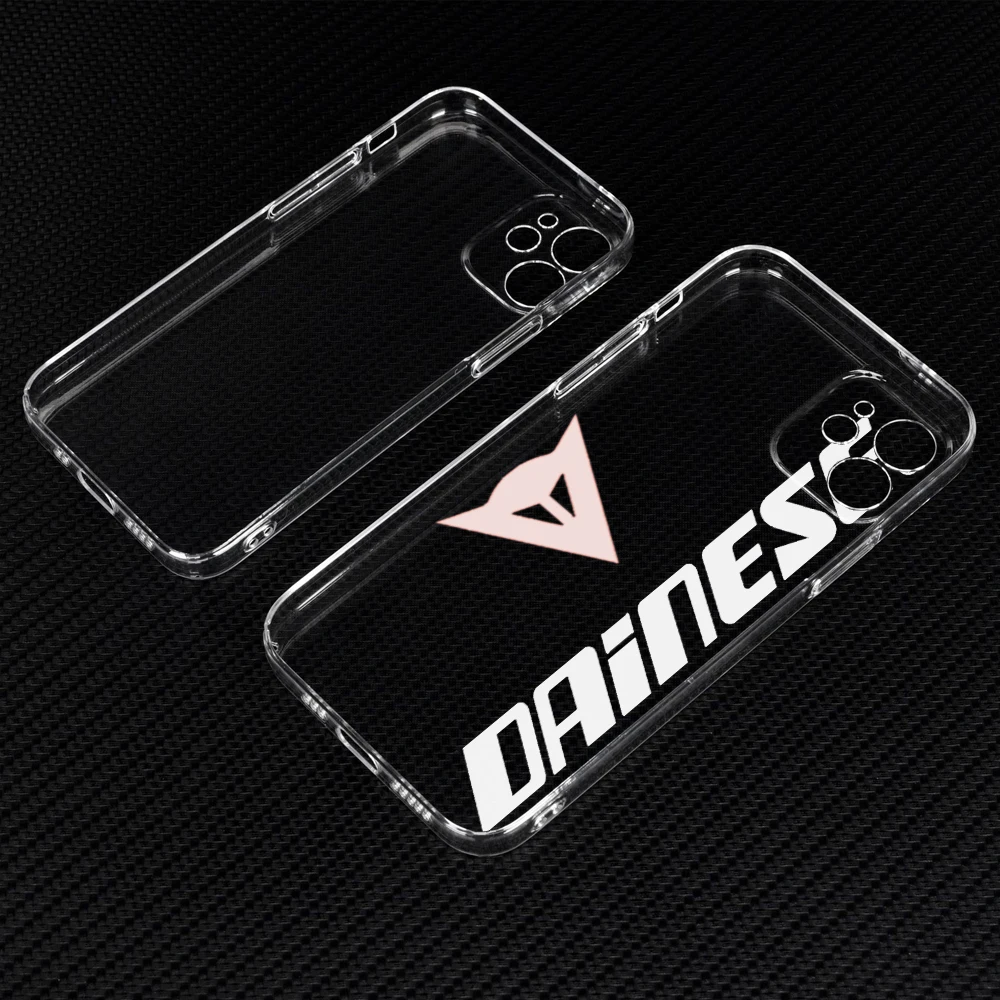 

Italian Sports Motorcycle Phone Case for IPhone 14PRO 13 11 12 Pro XR XS MAX 8 X 7 14Plus Transparent Design Daineses Cover