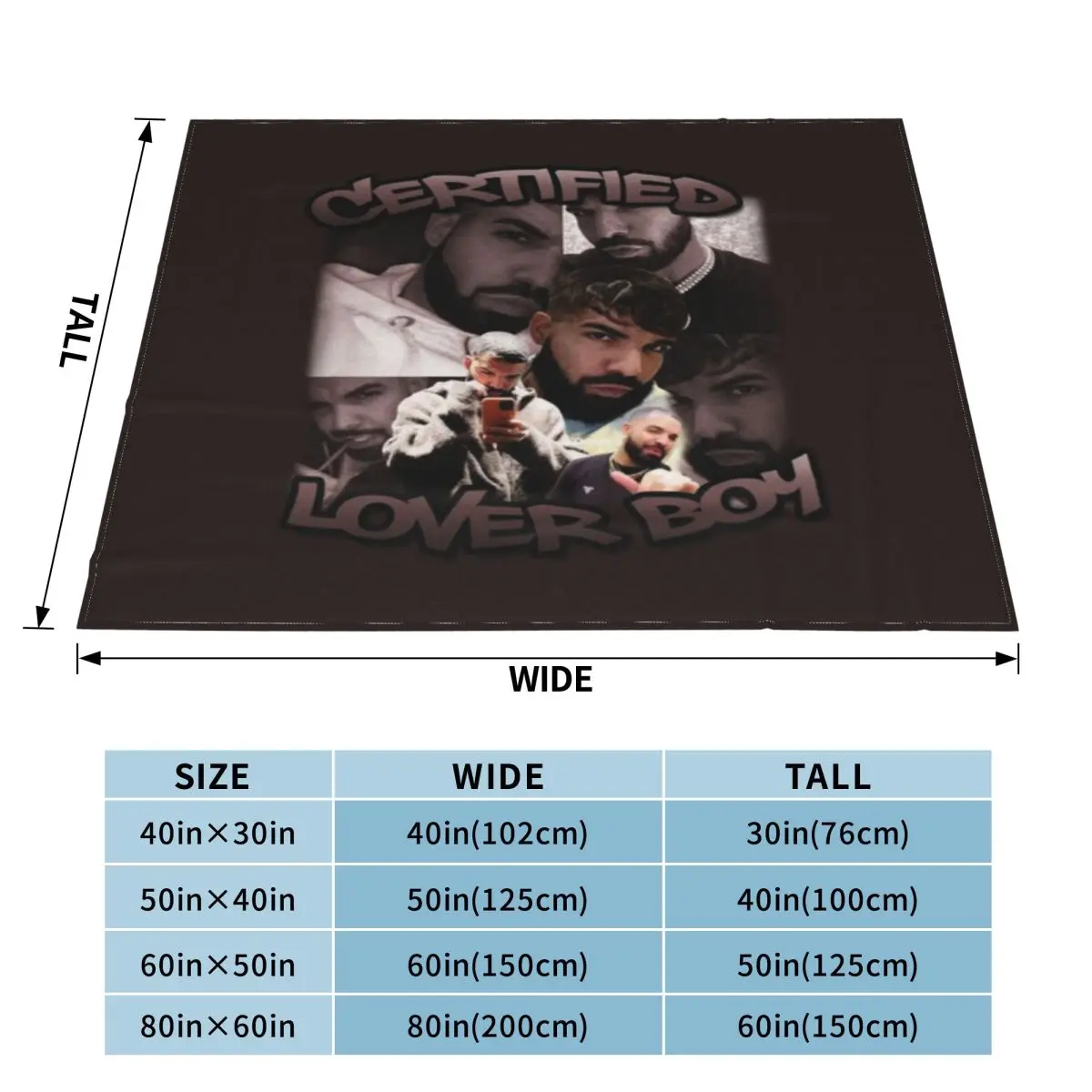 Ультрамягкое Флисовое одеяло BBL Дрейк