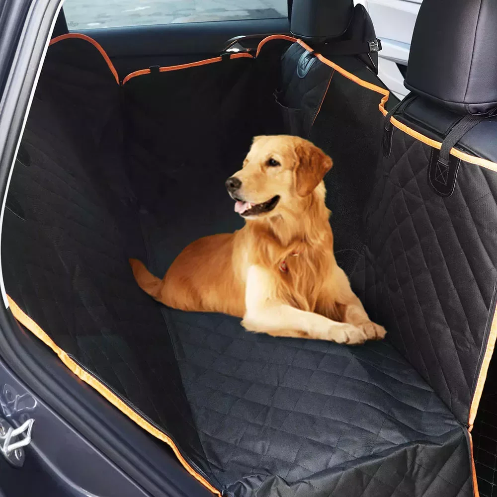 

NEW2023 Dog Car Seat Cover Waterproof Pet Transport Dog Carrier Car Backseat Protector Mat Car Hammock For Small Large Dogs