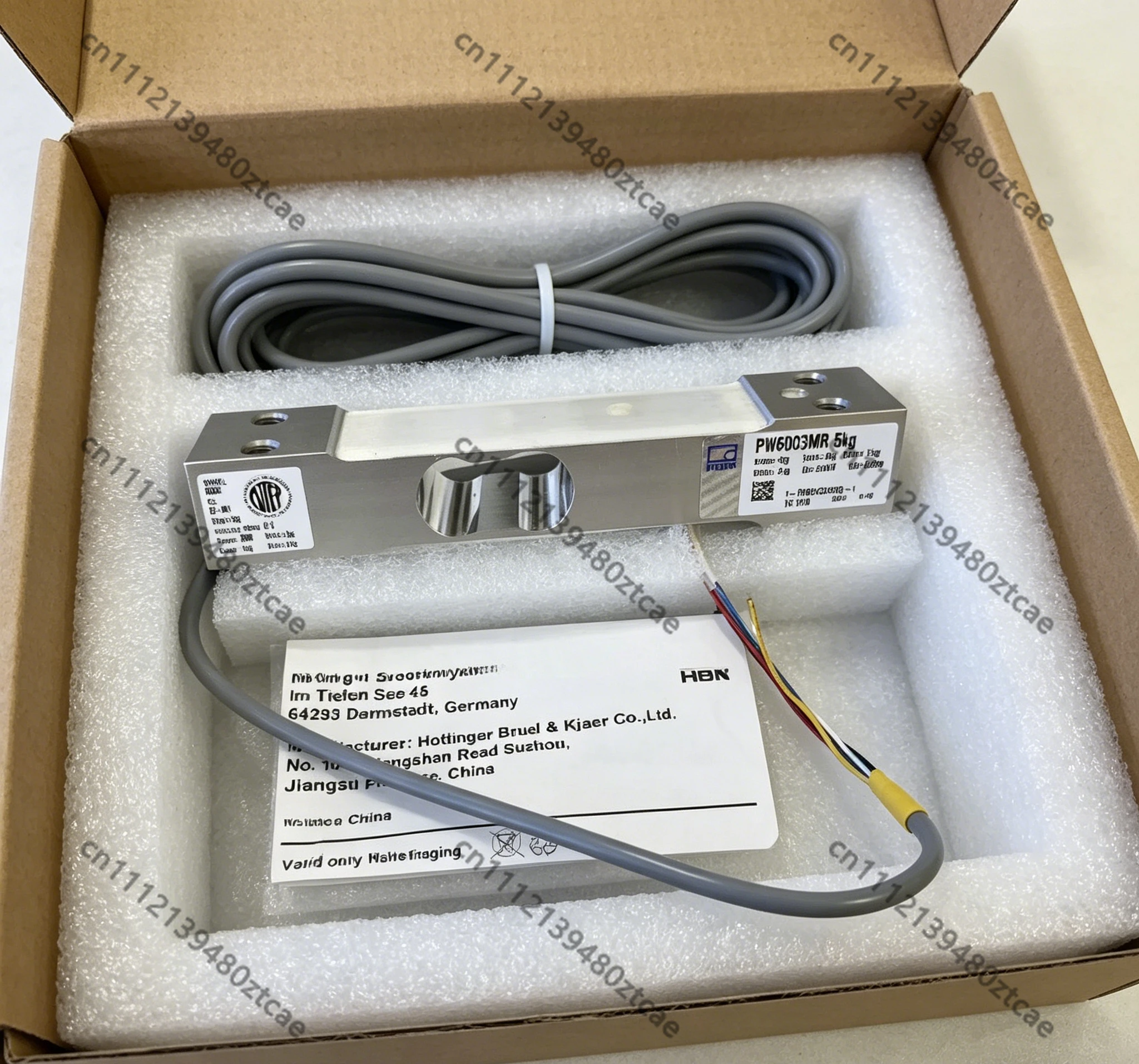 Фото Тензодатчик PW6DC3MR, высокоточный датчик веса, опционально 3кг/5кг/10кг/15кг/20кг/30кг/40кг, промышленный измерительный модуль №3