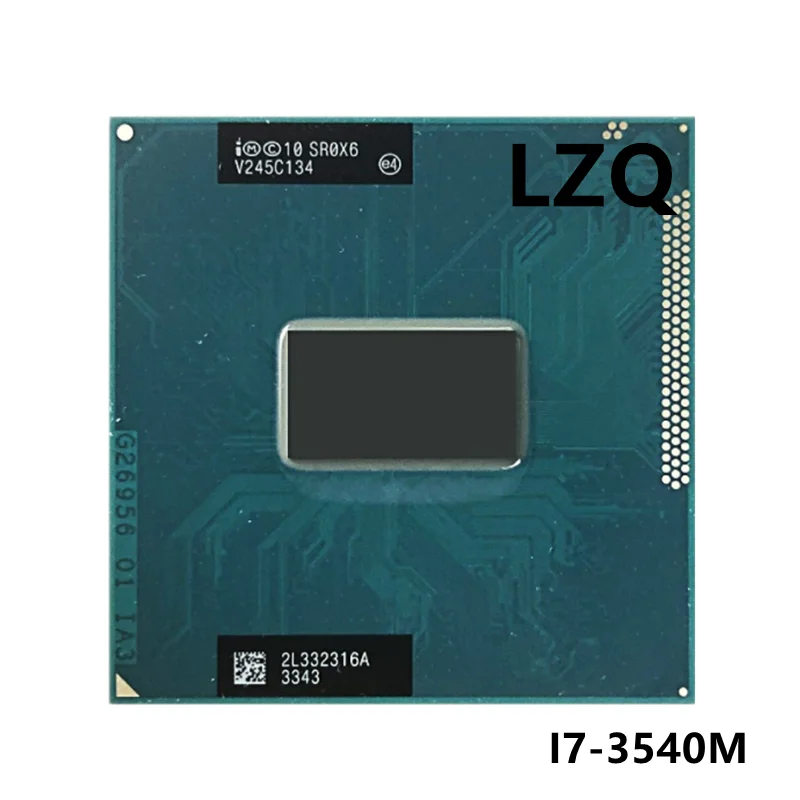 Оригинальный процессор intel Core i7 3540M 3 0 ГГц 4M двухъядерный SR0X6 I7-3540M для ноутбука PGA 988