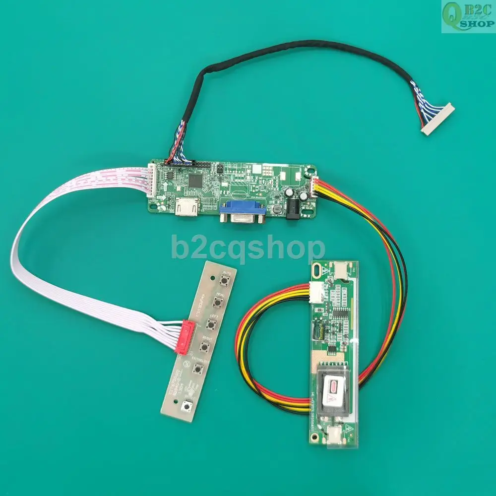 Фото 20pin LB121S03-TL01 TL04 800X600, универсальная Фотографическая плата для ЖК-драйвера, комплект контроллера монитора для HDMI-совместимого VGA №1