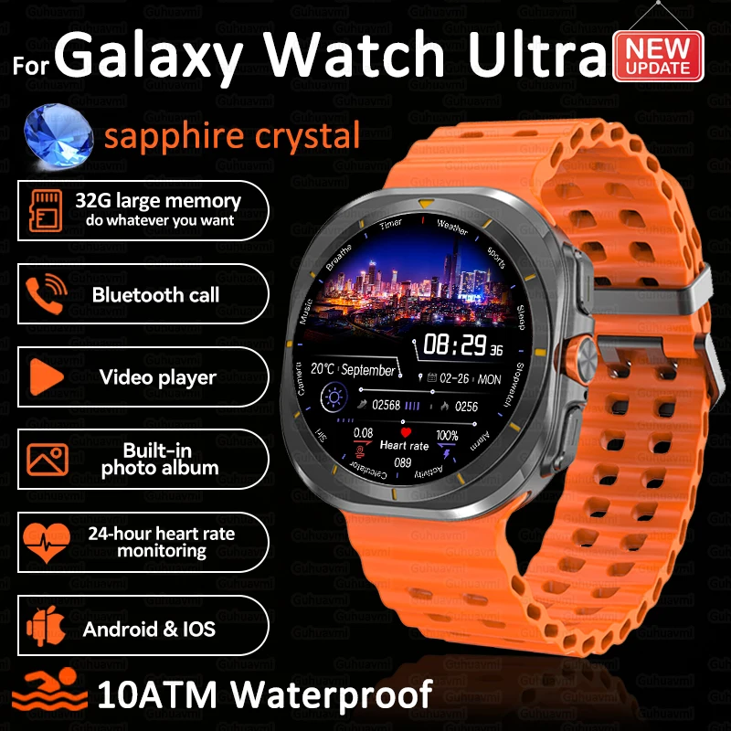 Смарт-браслет для Samsung 32 ГБ памяти Galaxy Watch7 Ultra