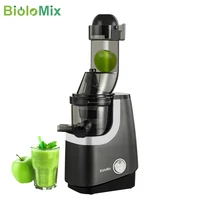 biolomix juicer machines slow masticating juicer extractor wide chute for high nutrient fruit and vegetable juice