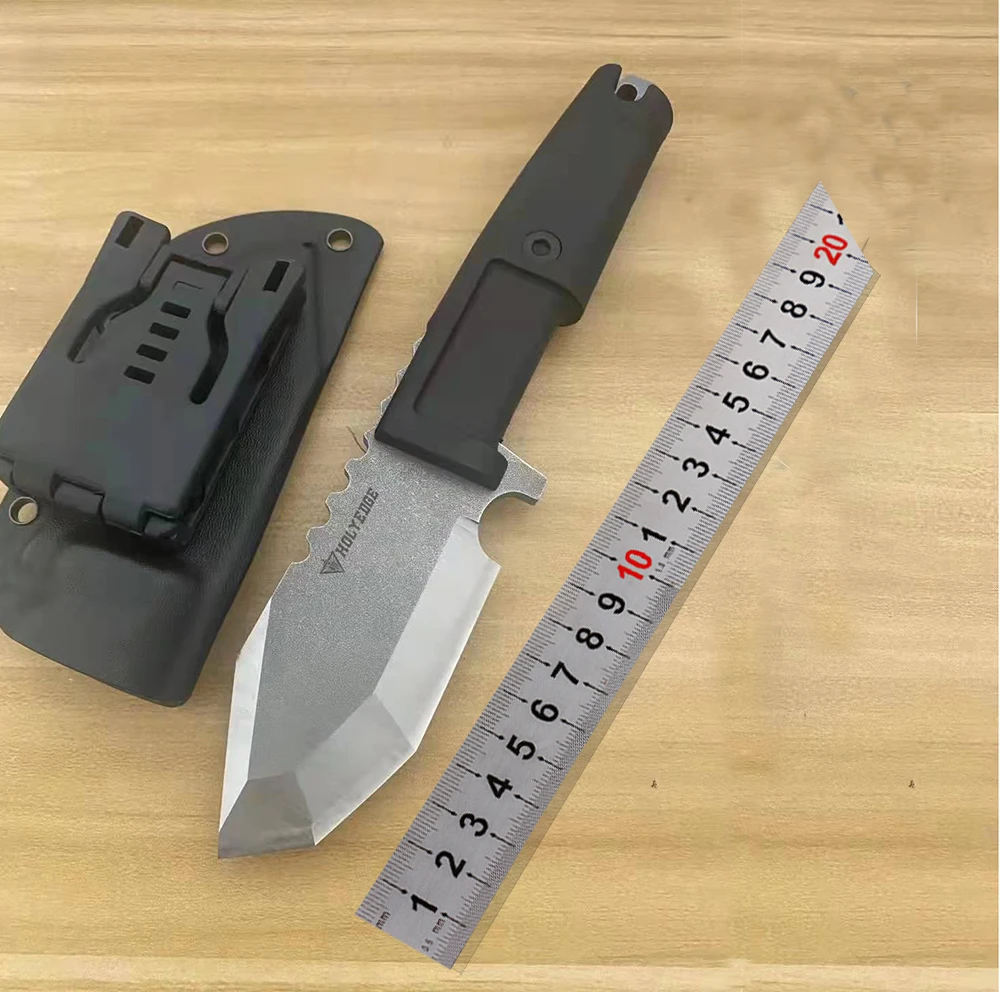 Охотничий нож скрытый Каньон с фиксированным лезвием 9CR18 рукоятка из