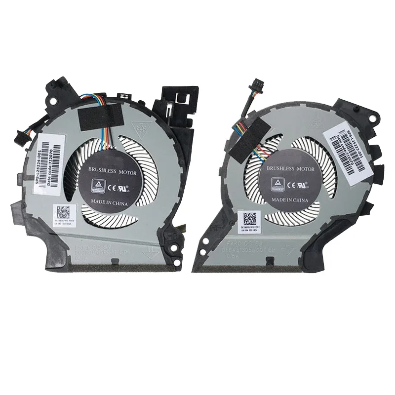 Новый охлаждающий вентилятор для процессора и графического HP ZHAN 99 TPN-C134 Zbook 15 В G5