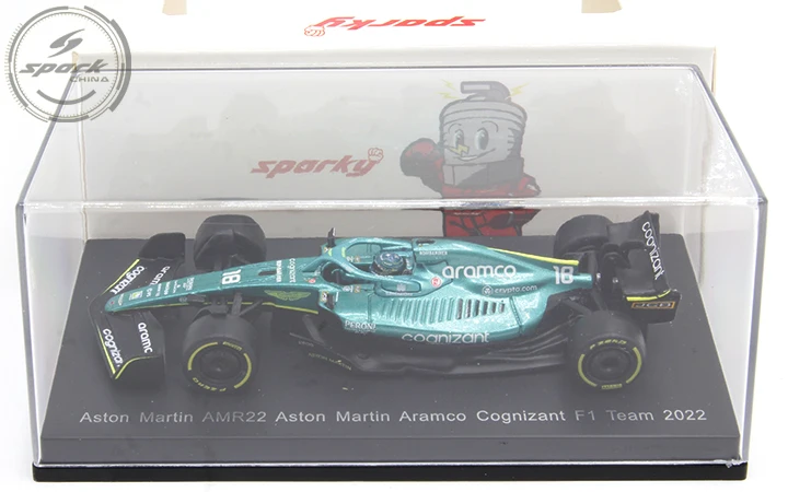 

Spark 1/64 F1 2022 Aston Martin AMR22 Collection of die-cast alloy car decoration model toys