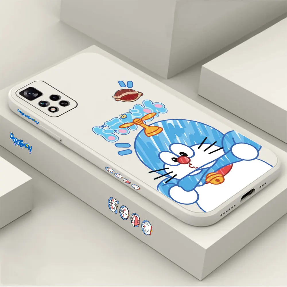 

Doraemon Anime Phone Case Xiaomi Redmi Note 13 12 12T 11 11T 11R 11E Pro Plus 10 9 Pro Max 11S 10T 10S 9S 5G Liquid Cover Cqoues