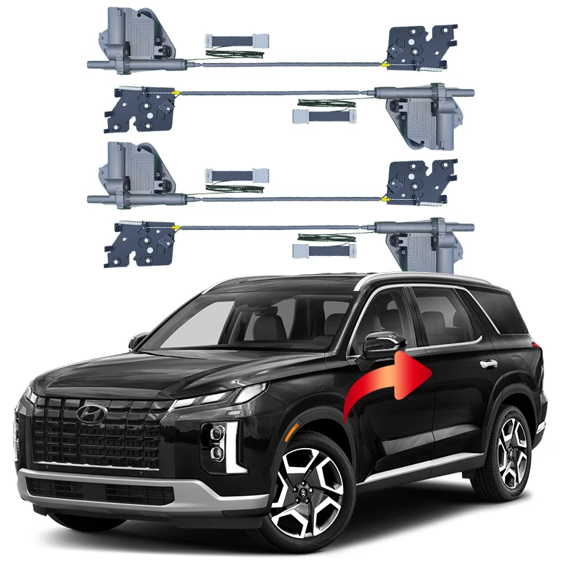 

Для Hyundai PALISADE оригинальный автомобильный механический замок модифицированный умный электрический всасывающий замок аксессуары всасывающая дверь мягкое закрытие