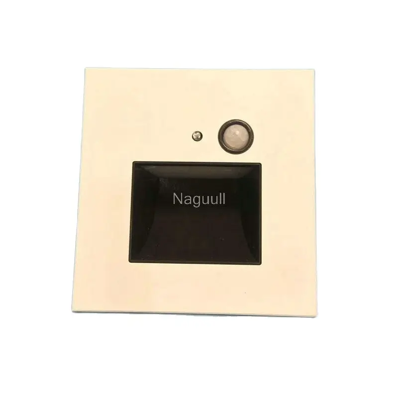 

Recessed Led Wall Lamp Pir Motion Sensor Stair Case Light Ac85-265v Step Lamp Corridor Lighting Indoor Wall Light lamp