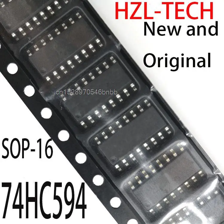 

Новые и оригинальные SOP 74HC594D SOP16 SN74HC594DR SOP-16 HC594 74HC594, 10 шт.