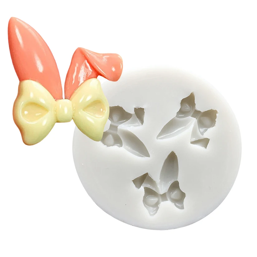 Силиконовая форма ушки кролика для выпечки шоколадных капкейков | Дом и сад