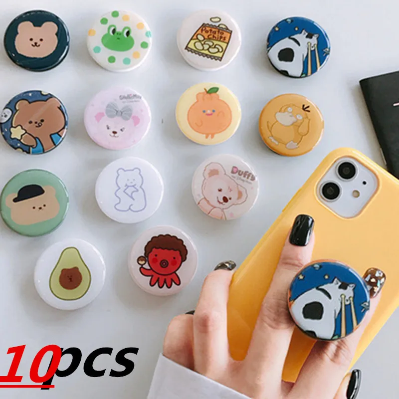 Дешевые 10 шт. корейский INS держатель телефона сцепление Griptok Air Sac японского аниме