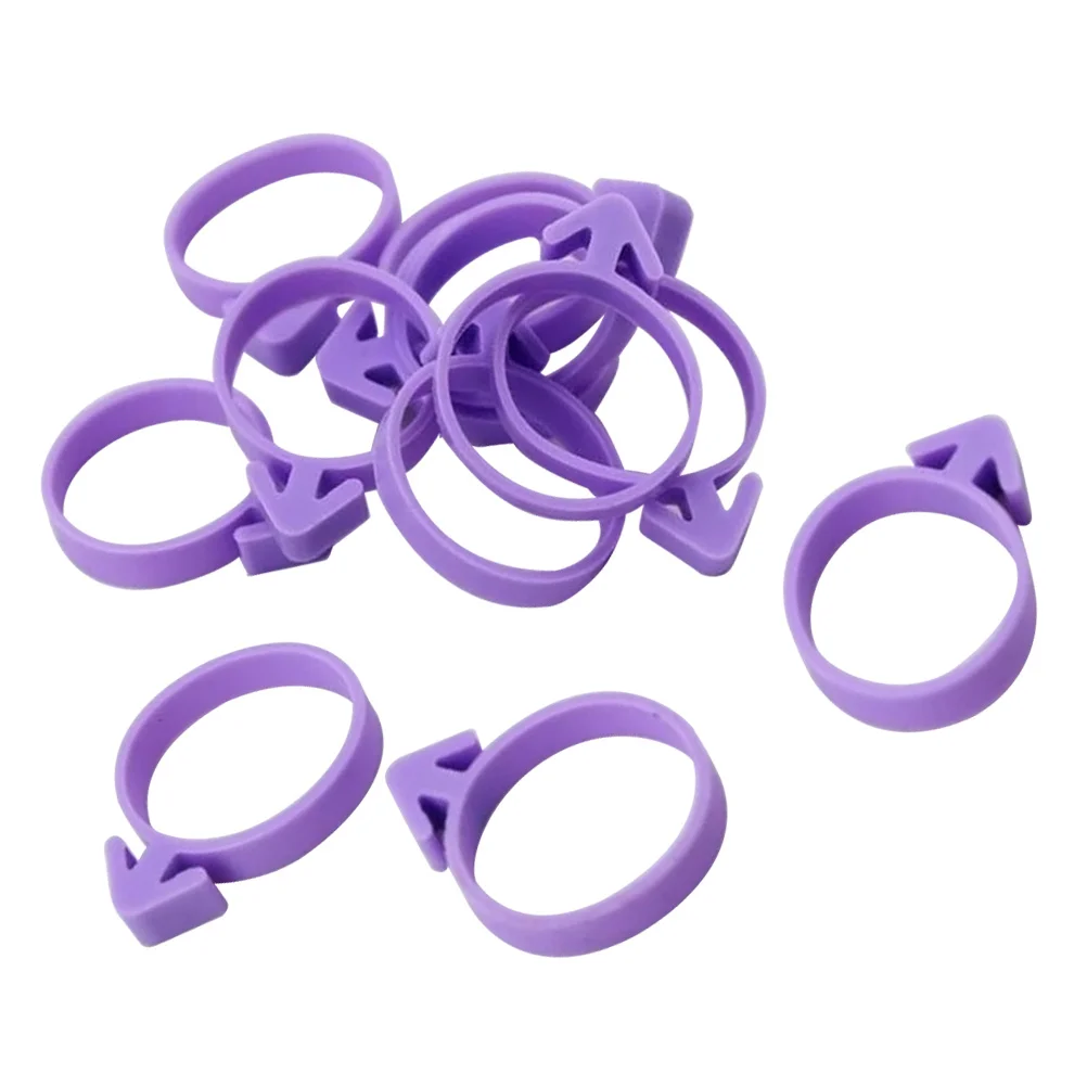 

12PCS Fondant Piping Cake Decorating Icing Bag Sealing Fixed Ring Tied Rubber Band