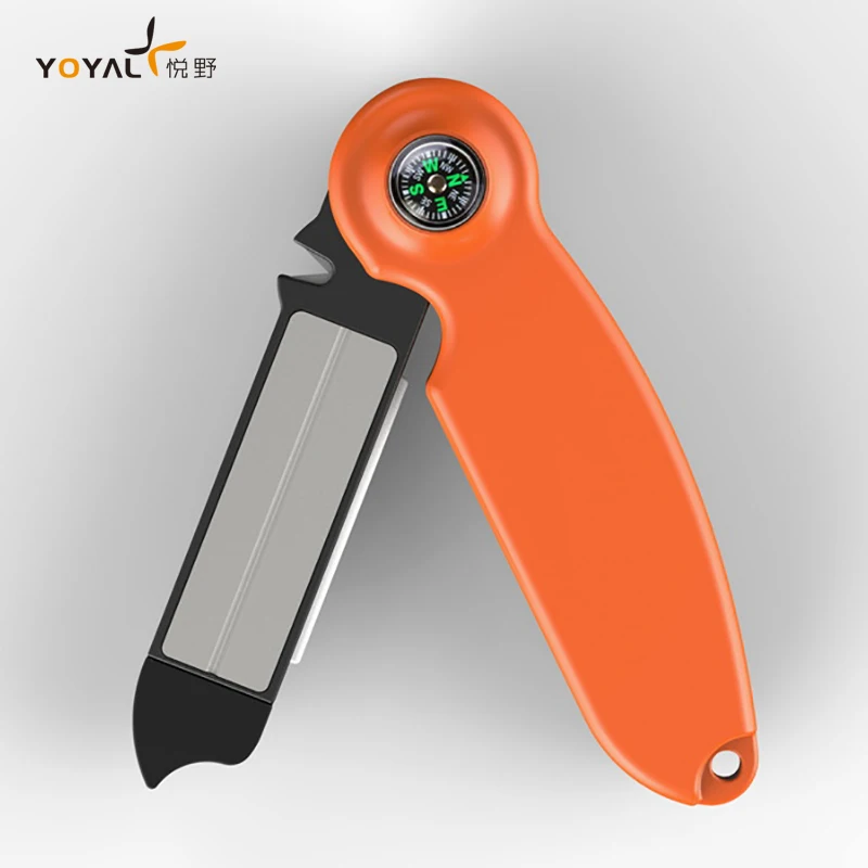 Yoyal TY2203 переносные Точилки Складная заточка из нержавеющей стали для наружной