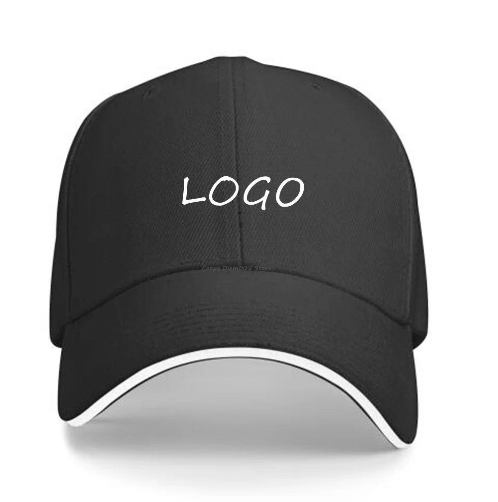 

YOUR LOGO Personalized Customized DIY Printed Baseball Cap For Men&Women Cotton Truck Driver Caps Dad Hat
