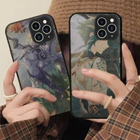 anime xiao genshin impact phone case hard leather case for iphone 11 12 13 mini pro max 8 7 plus se 2020 x xr xs coque
