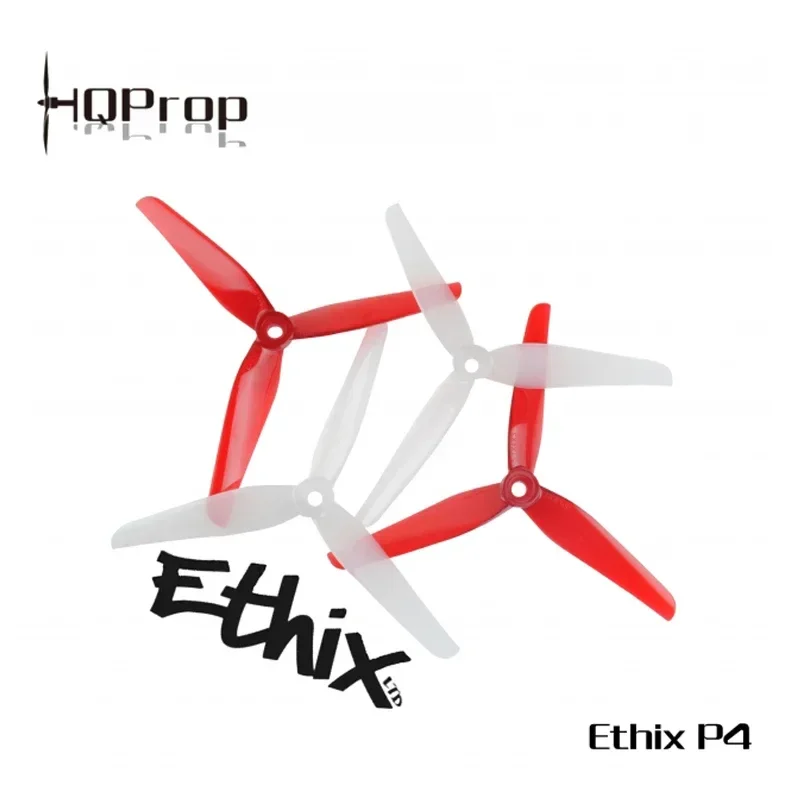 6 пар (6CW + 6CCW) HQPROP Ethix P4 Prop Candy Cane 5140 5 1X4X3 3-лопастной пропеллер