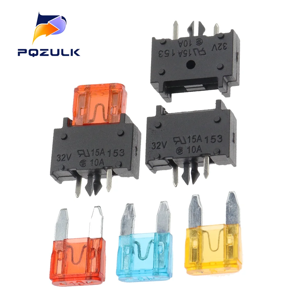 

10 шт., автомобильный мини-держатель предохранителя 01530008Z 15A32V