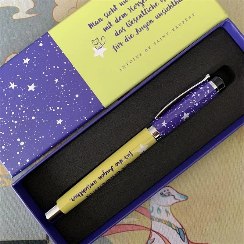 Tanie Metalowe Wieczne Pióro Małego Księcia Da Vinci, Długopis Signature, Pióro Do Kaligrafii Ucznia