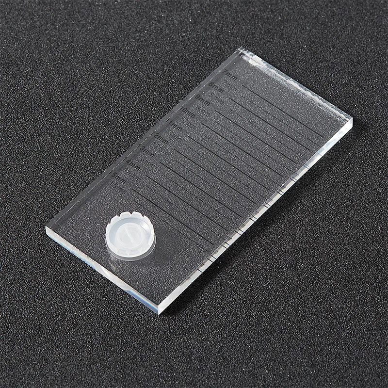 100 шт. индивидуальный держатель для клея ресниц прививка накладных бело-розовый