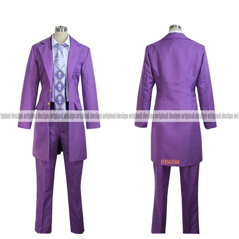 JJoJo's BBizarree Adventure Giorno Giovanna Bruno Bucciarati Guido Mista Narancia Clothing Cosplay Costume Customized Accepted