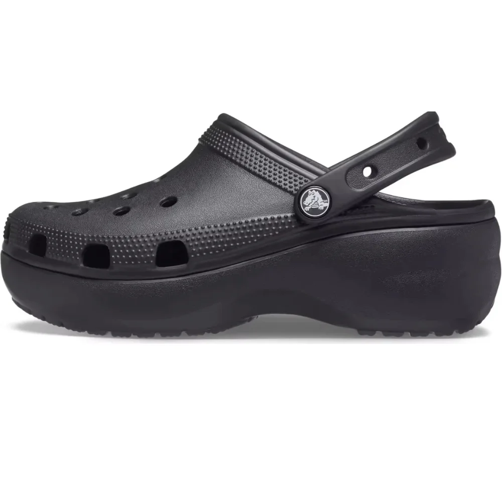 Женские классические туфли Crocs на платформе с мехом толстой подошве Cloud Cave Shoes 206750