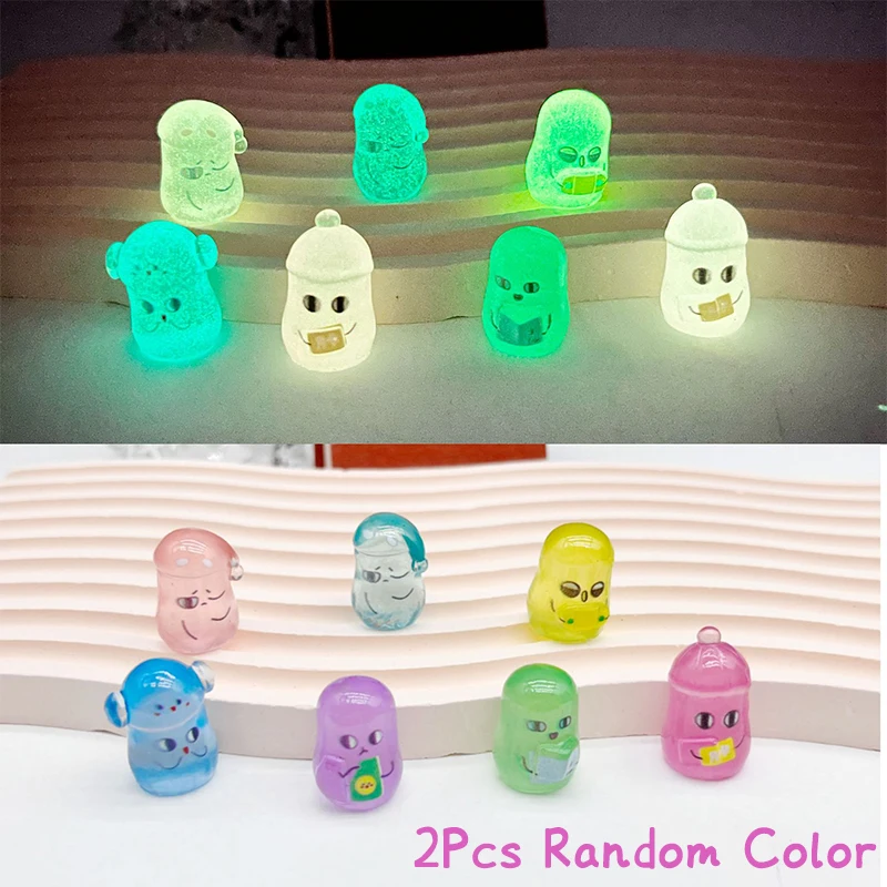 

2 шт., светящаяся Миниатюрная игрушка для куклы