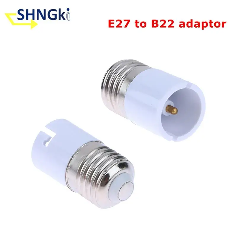 

LED Socket Lampbase E27 to B22 Adaptor Converter for Bulb Lamp Fireproof Light Socket Bulb Base Extension Adapter Wholesale