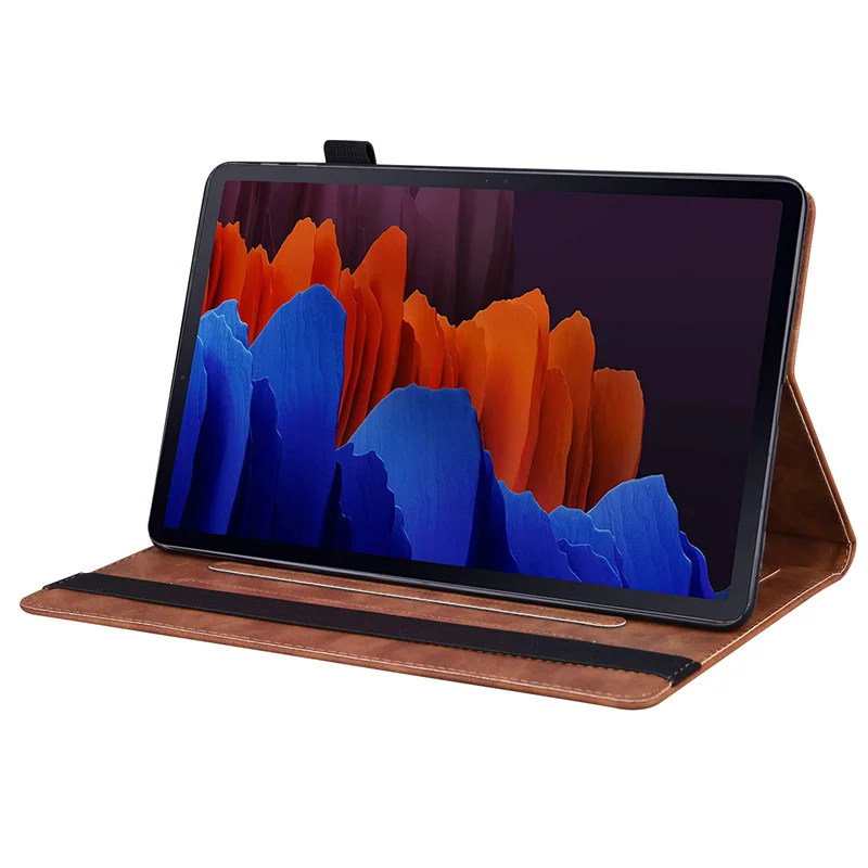 Фото Чехлы для Lenovo M10 plus 10.3 TB-X606F/TB-X606X K10, деловой чехол из искусственной кожи для M10 HD Gen 2 2020 10.1 TB-X306F, чехол для планшета №3