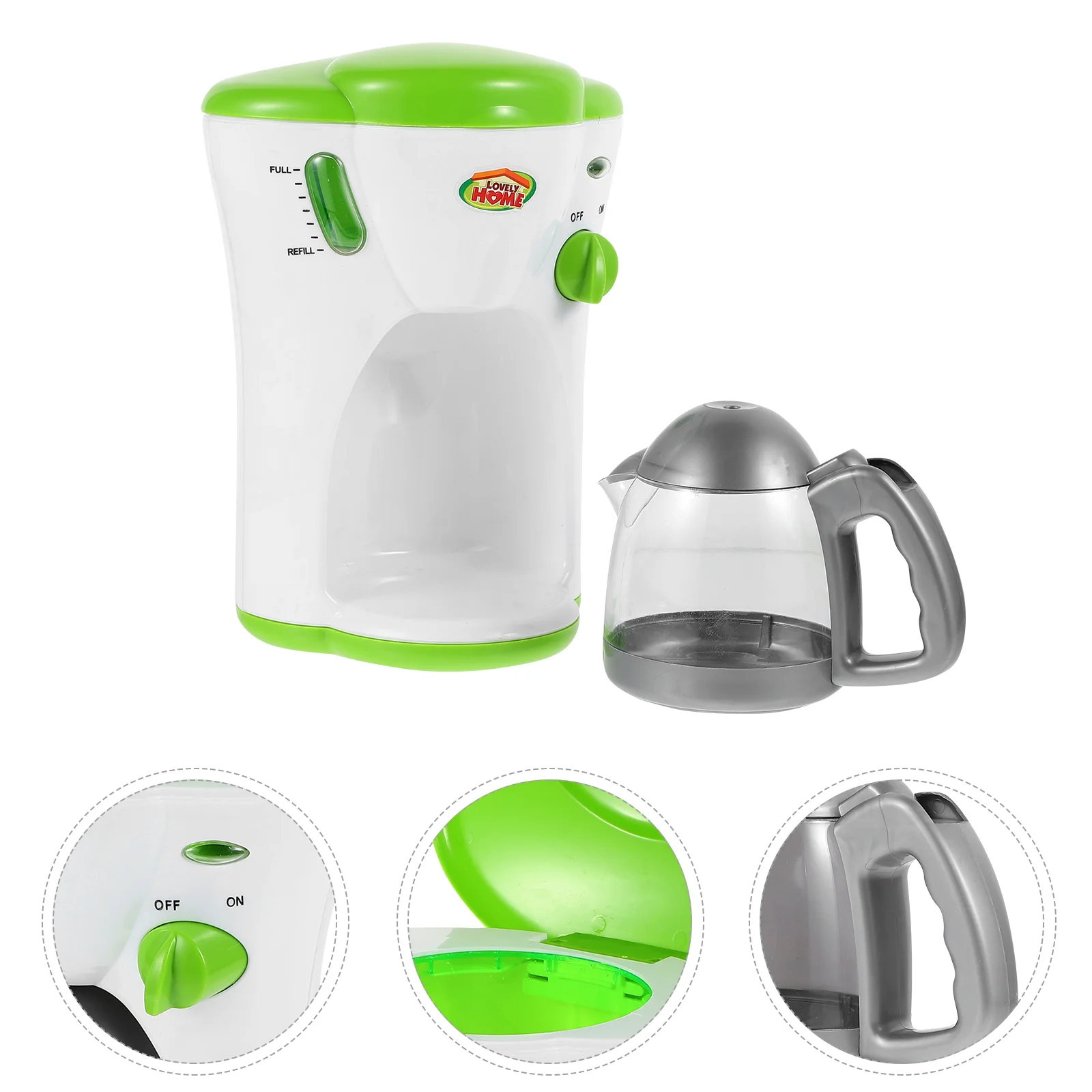 

1pc Children Mini Furniture Desktop Coffee Machine Ornament Play House Toy