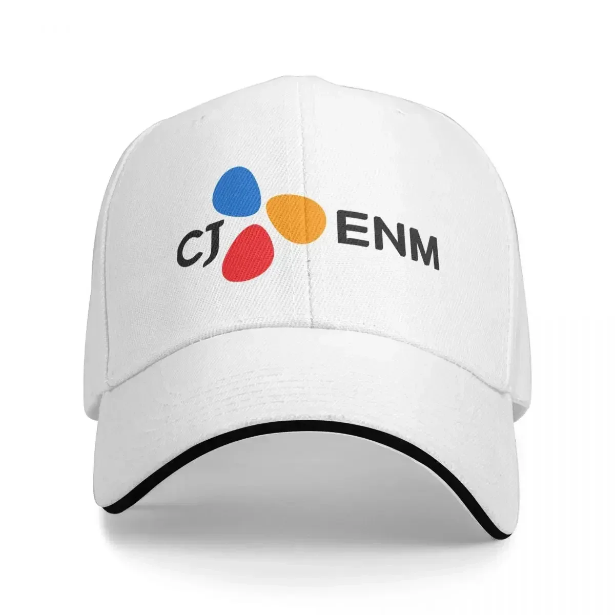 CJ ENM бейсболки с логотипом Снэпбэк модные дышащие повседневные уличные для