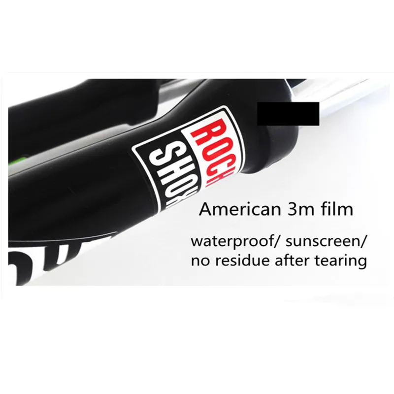 Наклейка READU Rockshox для велосипеда передняя вилка наклейки дорожный MTB рама