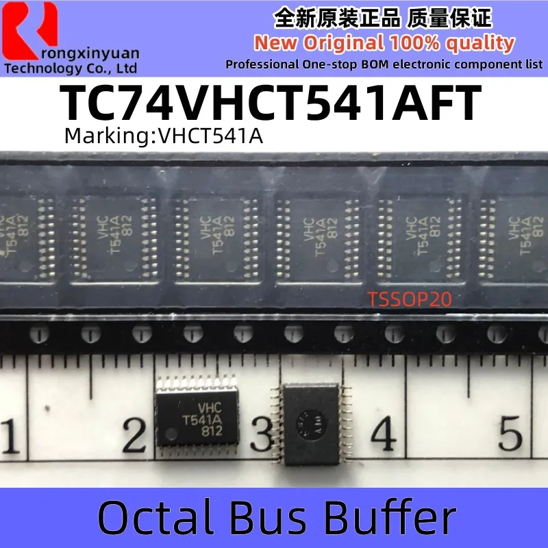 TC74VHCT541AFT VHCT541A TSSOP20 74VHCT541AFT TC74VHCT541A Octal буфер шины, 3 состояния, 100% новый оригинал