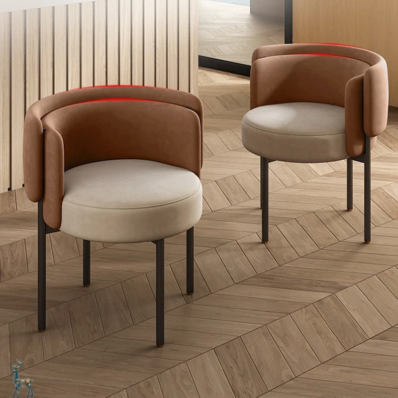 

Balcony Modern Cafe Chair Dresser Design Garden Leisure Bedroom Shaving Chairs Relax Hairdressing Mueble Living Room Furniture