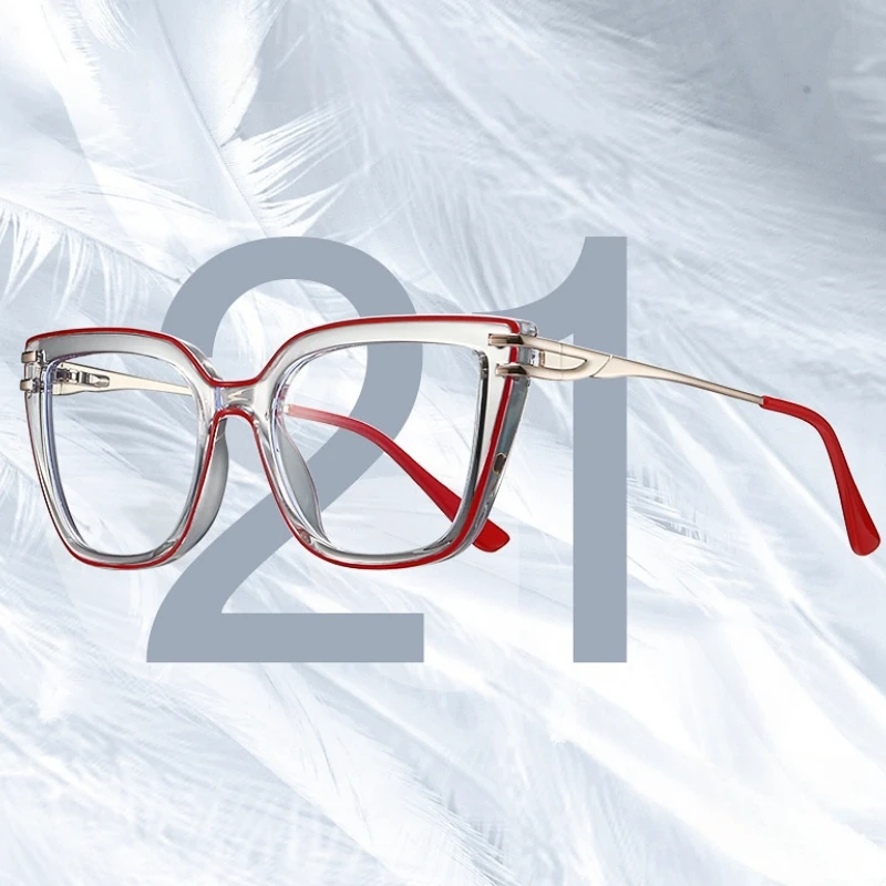 YIMARUILI модные женские очки кошачий глаз с блокировкой синего света в стиле ретро