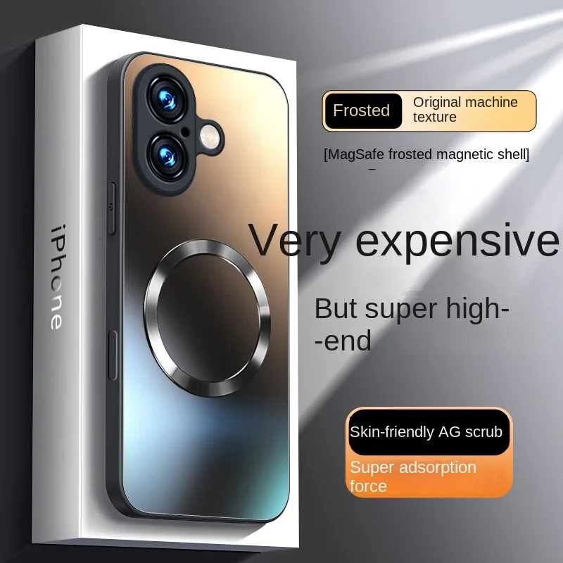 Универсальный защитный чехол для iPhone беспроводная магнитная зарядка защита от