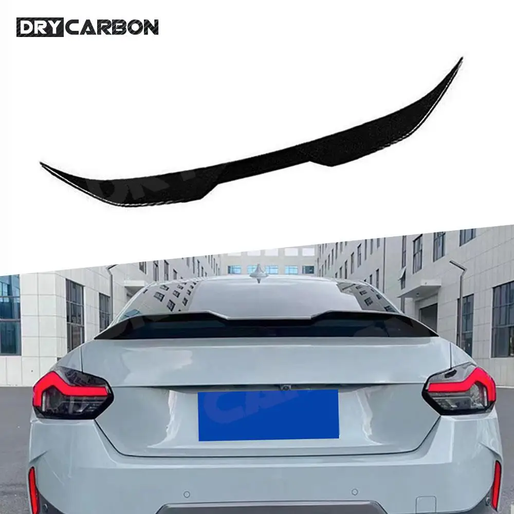 Глянцевый черный задний спойлер багажника с утконосом для BMW 2 серии G42 M235i M240i Coupe