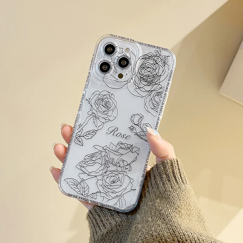 Мягкий полупрозрачный защитный чехол для iPhone совместим с моделями 12 11 13 Pro max x XS XR