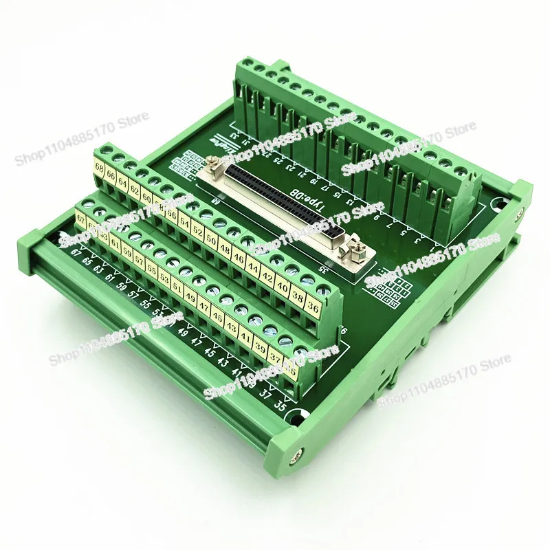 Фото Клеммная плата SCSI68 Core Needle Hole Тип карты захвата Передача Релейный терминал 68P Основная клеммная колодка №1