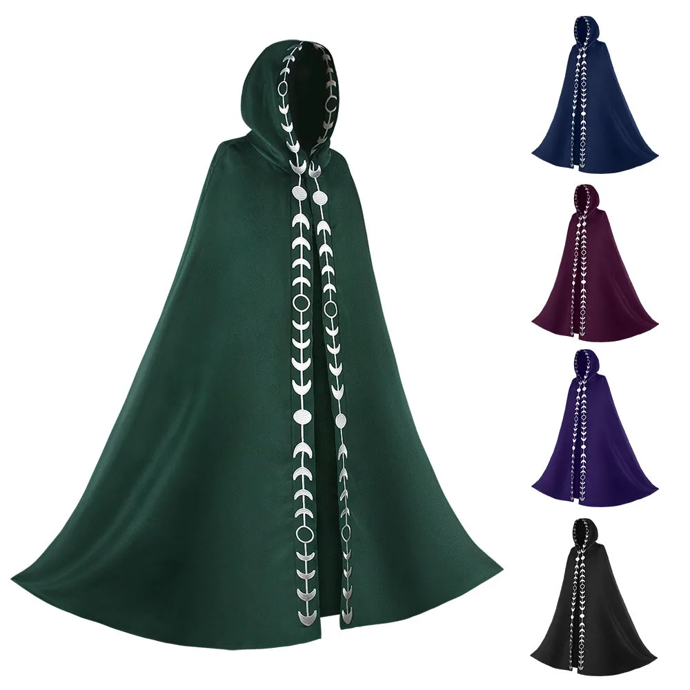 

Средневековая христианская Фриза, искусственная ведьма, накидка, волшебника, накидка для вечевечерние, смертельный призрак, костюмы для ко...