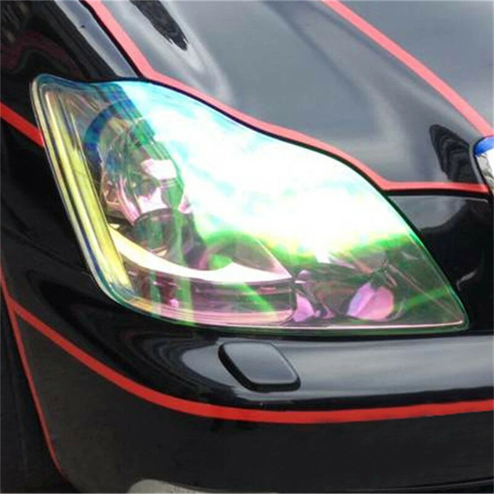 Expandable Headlight Film Parts Replacement Waterproof 12 Inchesx39 Inches