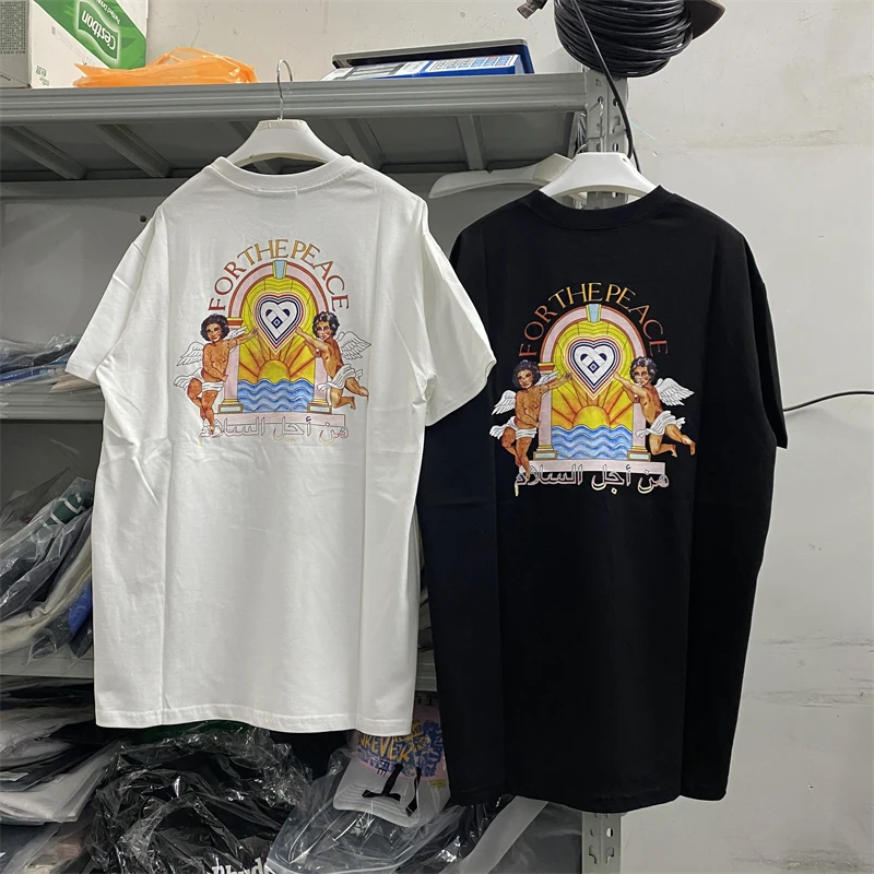 

Мужские и женские футболки с коротким рукавом, с принтом ангела