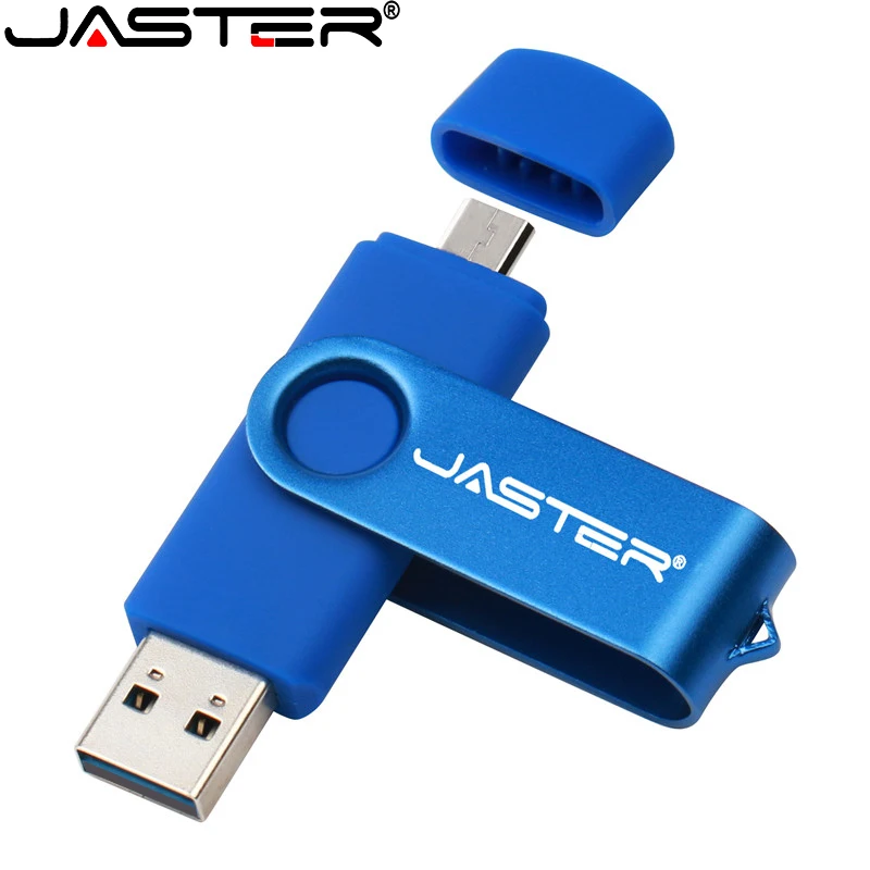 USB флеш-накопитель JASTER OTG 3 в 1 высокоскоростной флешка адаптер подарок Micro